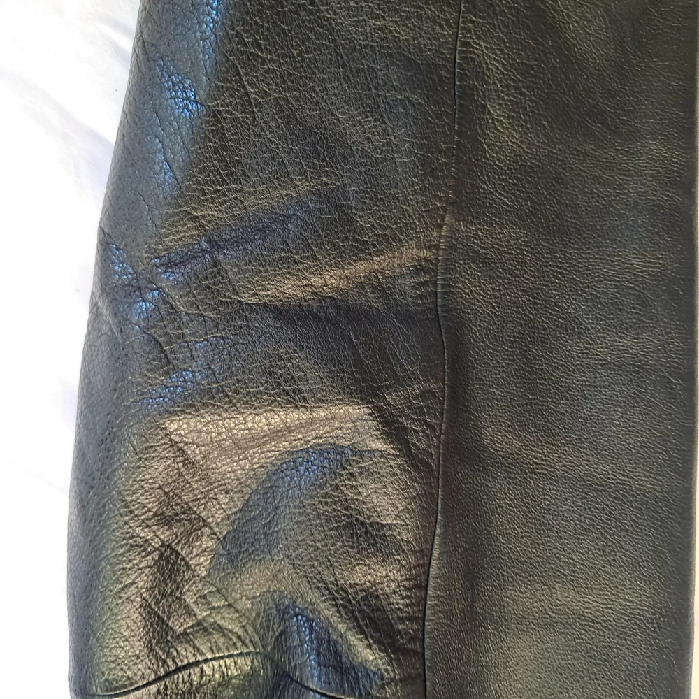 Vintage Kathy Ireland Size L Leather Coat 100% Genuine Mint Condition - Picture 6 of 12